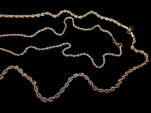 This Stainless Steel Rope Chain is not only an extremely strong metal, but it has recently been a HOT trend in jewelry. Enjoy with your larger pendants.