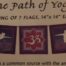 These Path of Yoga prayer flags are perfect for any yoga studio or space where mindfulness is practiced. They can grace indoors or outdoors.
