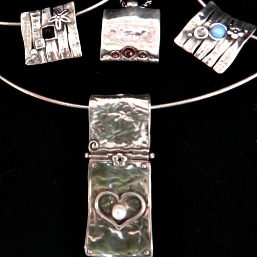 Isreali Silver Necklaces